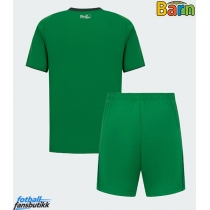 Al-Ahli Hjemmedraktsett Barn 2025-26 Kortermet (+ Korte bukser)